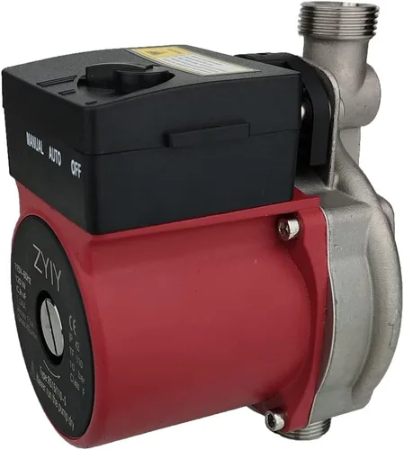 Miniatura 2 de Bomba de refuerzo automática de acero inoxidable 115 V Bomba de presión de agua caliente para el hogar, bomba de circulación de caldera de 3/4