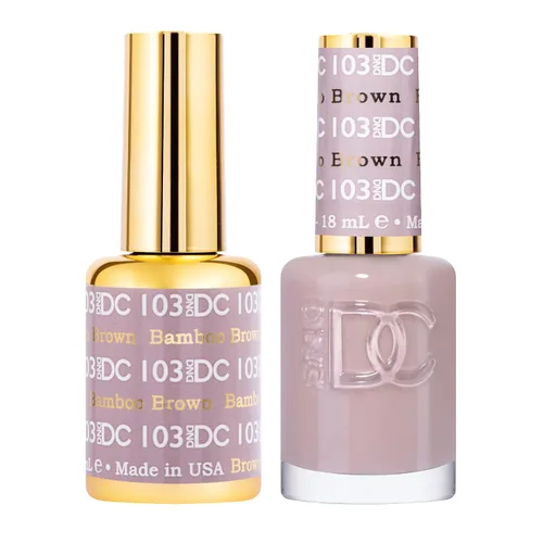 Miniatura 18 de DND - Juego de esmaltes de gel, colección beige nude, esmalte de gel UV/LED y esmalte de uñas secado al aire, dúo de esmalte a juego sin astillas