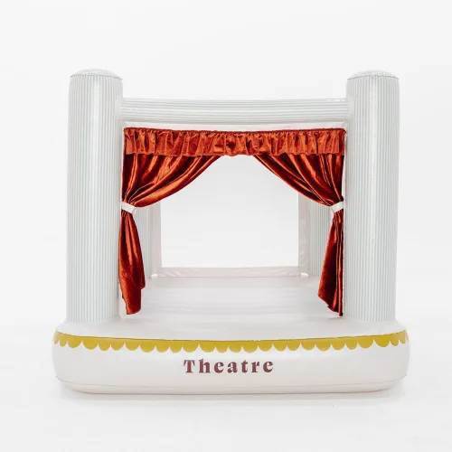 Miniatura 10 de PLAYSMOL Mini City Casa Inflable de Rebote, Casa de Salto para Juego Interior, Castillo Inflable para Niños Pequeños y Niños de 3-6, Fácil