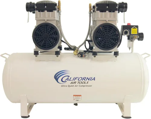 Miniatura 9 de California Air Tools 20040CAD Potente compresor de aire ultra silencioso y sin aceite de 4.0 HP, tanque de 20 galones, nivel de ruido de 75 dB