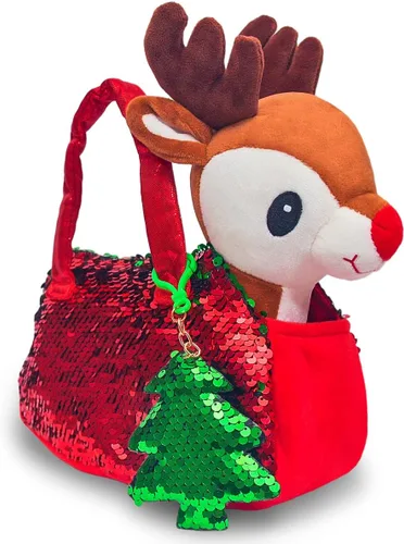 Miniatura 17 de Set de Mascotas de Peluche de Little Jupiter con Bolso - Animales de Peluche de Unicornio - Animales de Peluche para Niñas - Juguete de Peluche