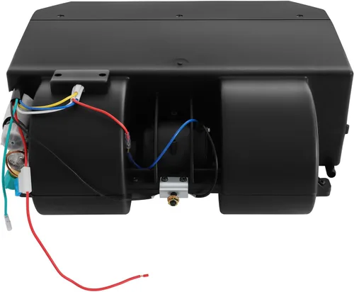 Miniatura 8 de Aire acondicionado Evaporador Cool 12V 8A 3 velocidades 80W Universal Car Truck A/C Motor de cobre Negro