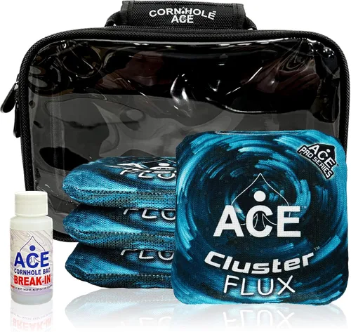 Miniatura 8 de Cluster Flux Bolsos de Cornhole ACE Pro + Kits PRO Tecnología de Almohadilla de Cluster Doble Cara Resbaladiza y Pegajosa para Todo Clima