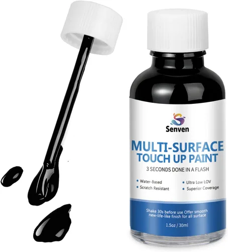 Miniatura 20 de Pintura acrílica para pisos de concreto y garaje, 1 galón, color beige y blanco, kit de 2 autos de 300 a 320 pies cuadrados para interiores