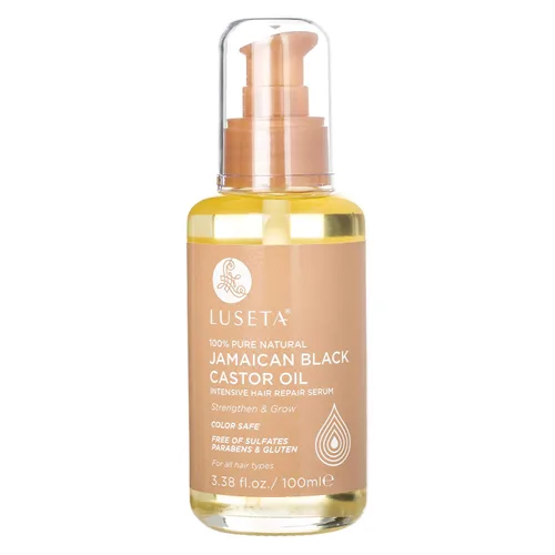 Miniatura 21 de Luseta - Suero capilar de cúrcuma y colágeno para cabello dañado y adelgazante, tratamiento de aceite fortalecedor que evita la rotura para mujeres