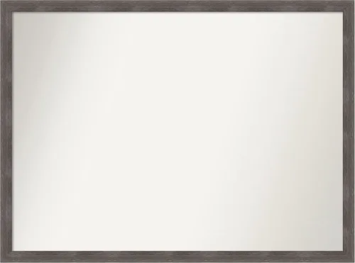 Miniatura 229 de Amanti Art Espejo personalizado, espejo de baño gris plomo a rayas, espejo de pared o espejo de tocador de baño sobre el fregadero
