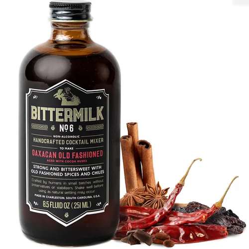 Miniatura 15 de Bittermilk Single Serve No.1 Bourbon Barrel Aged Old Fashioned Mix - Kit de moda antigua - Juego de amargos de cóctel - Mini mezcladores de cóctel