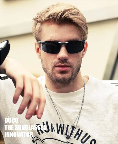 Miniatura 109 de Duco - Gafas de sol deportivas polarizadas para hombre con protección UV 8177s