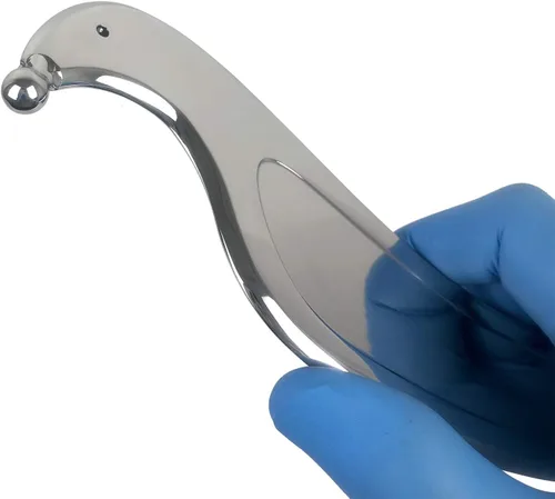 Miniatura 6 de Herramienta IASTM Acero Inoxidable Gua Sha Guasha Masaje Raspador Liberación Fisioterapia Suave Movilización de Tejidos Herramientas de Liberación
