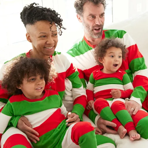 Miniatura 2 de HonestBaby - Pijama familiar navideña de algodón orgánico