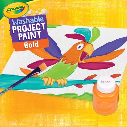 Miniatura 5 de Crayola Pintura lavable para niños (6 quilates), suministros escolares, juego de pintura para niños, manualidades de primavera, regalos