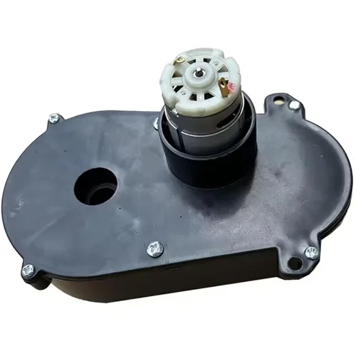 Miniatura 4 de Caja de cambios de dirección de coche eléctrico de 12V 380 niños con motor de dirección de 12 voltios, niños paseo en piezas de repuesto de coche