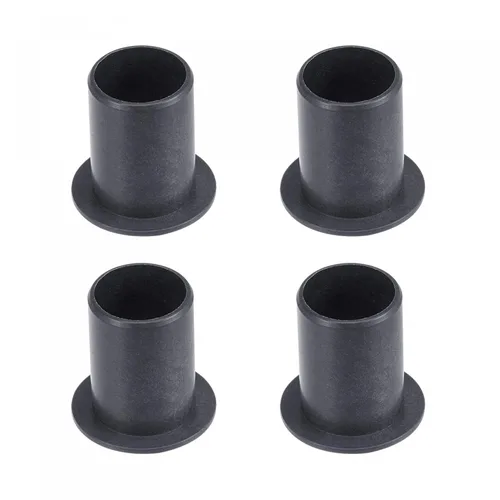Miniatura 12 de uxcell - Cojinetes de manga con brida, 12 mm de diámetro interior, 14 mm de diámetro exterior, 10 mm de longitud, buje sin aceite envuelto en POM
