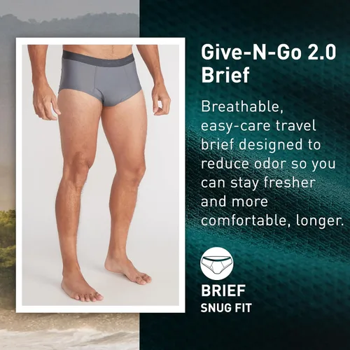Miniatura 2 de ExOfficio Give-n-go 2.0 - Calzoncillos estándar para hombre