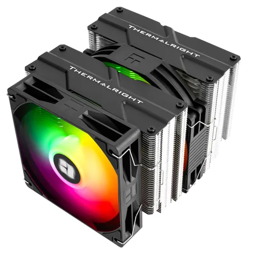 Miniatura 8 de Thermalrlght Peerless Assassin 140 - Enfriador de aire negro para CPU, 6 tubos de calor, disipador de calor de torres duales, ventiladores PWM