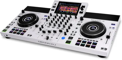 Miniatura 9 de Controlador DJ Denon DJ SC Live 4 y Monitores de Estudio M-AUDIO Forty Sixty Par para Grabación de Estudio, Producción Musical, Podcasting, Streaming