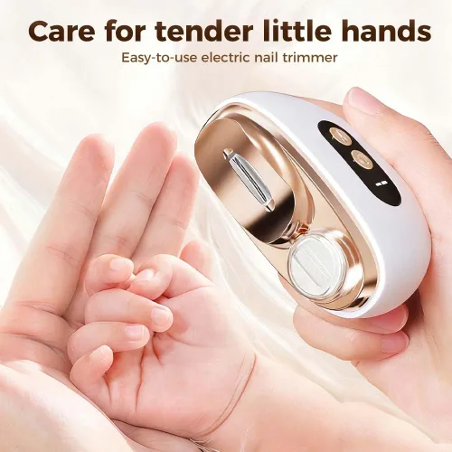 Miniatura 6 de Cortaúñas eléctrico multifuncional, kit de aseo recargable de 3 velocidades ajustables, pulido y cuidado suaves, amoladora automática portátil