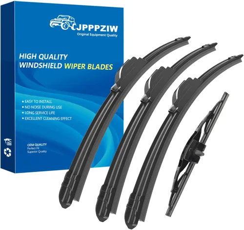 CJPPPZIW® Limpiaparabrisas de repuesto para Toyota FJ Cruiser 2007, 2008, 2009, 2010, 2011, 2012, 2013, 2014, calidad de fabricante original del