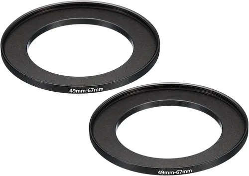 Miniatura 33 de PATIKIL Anillo elevador de metal de 1.594 in-1.693 in, paquete de 2 anillos adaptadores de filtro de lente de cámara, anillo adaptador de filtro