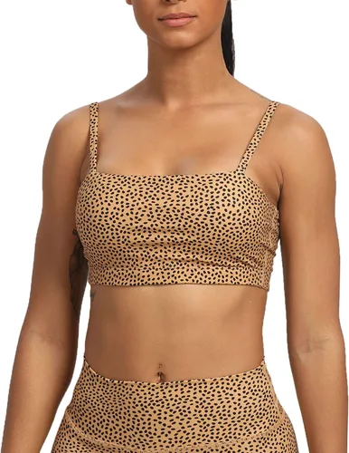 Aoxjox - Brasier deportivo para mujer tipo camiseta sin mangas, bandeau, para entrenamiento, aptitud física, correr o yoga