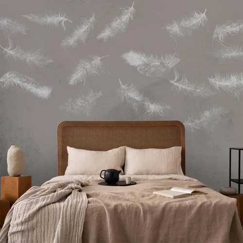 Miniatura 23 de artgeist Mural de pared de plumas de 98 x 69 pulgadas, tamaño XXL, no tejido, de forro polar, para decoración de pared, impresión fotográfica, #10