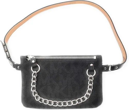 Miniatura 7 de Michael Kors Riñonera MK Signature Marrón, Negro