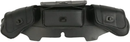 Miniatura 2 de TCT-MT Sillín de Parabrisas 3 Bolsillos Tres Bolsillos Bolsa de Carenado Compatible con Harley Touring FLHT, FLHTC, FLHX, FLHTK, FLHTCU Electra Para