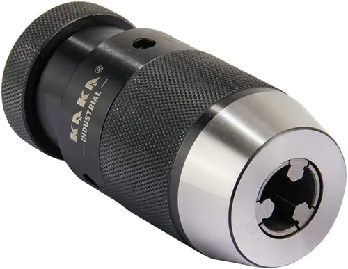 Miniatura 9 de KAKA INDUSTRIAL Portabrocas sin llave resistente, Jacobs Taper Stock (HPJ0213 (1/32"-1/2"-JT6))