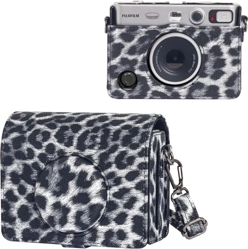 Miniatura 15 de CAIYOULE Mini EVO Funda, Funda protectora para cámara híbrida digital instantánea Fujifilm Instax Mini EVO, accesorios Mini EVO con bolsa de piel