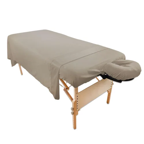 Miniatura 9 de Body Linen - Juego de sábanas de microfibra para masaje Tranquility, juego de sábanas de microfibra ligeras y duraderas, resistentes a las manchas
