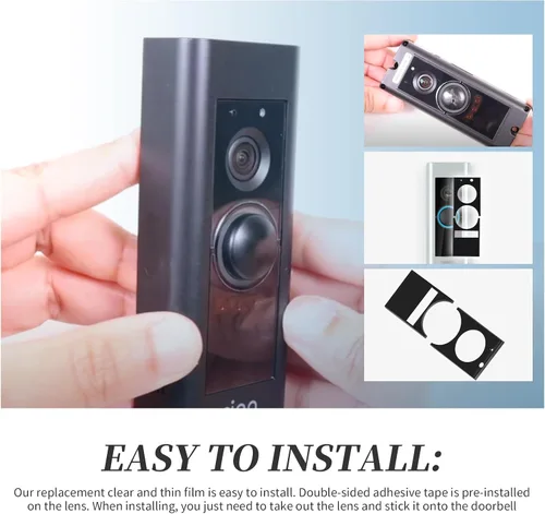 Miniatura 6 de Protector de pantalla de repuesto compatible con Ring Doorbell Pro versión anterior (1 unidad)