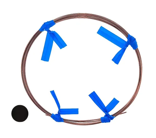 Miniatura 7 de Soldadura de alambre de cobre de alta pureza de 1 pie, autofluxante, calibre 18, sin cadmio, fabricada en Estados Unidos por CRAFT WIRE