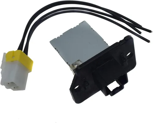 Kison - Resistencia y conector de motor de ventilador HVAC para Hyundai Elantra Santa Fe Forte Forte Koup Kia Optima 97128-3K000 971283K000 973-513
