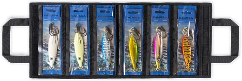 Miniatura 2 de Calissa Offshore Tackle Plantilla de caída rápida 80g 150g 250g 68kg Ganchos de asistencia 3/0 Mariposa - Plantilla de velocidad vertical de paso 6