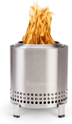 Miniatura 21 de Solo Stove Mesa, Hoguera de Mesa de 5.1 Pulgadas con Soporte - Hoguera de Acero Inoxidable Sin Humo para Acampar, al Aire Libre y Patio - Hoguera