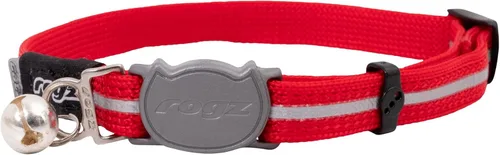 Miniatura 4 de Rogz Collar reflectante de nailon para gato con clip separable y campana extraíble, totalmente ajustable para adaptarse a la mayoría de las razas