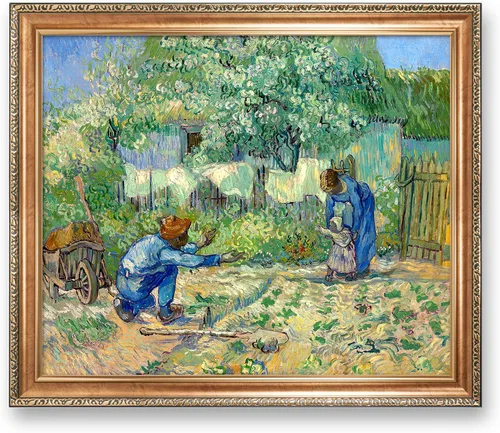 Miniatura 41 de A&T ARTWORK Noche estrellada sobre el Ródano de Vincent Van Gogh. Tamaño del marco: 36 x 30 pulgadas, tamaño de la imagen: 30 x 24 pulgadas