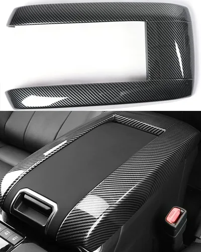 Cubierta para caja de reposabrazos de control central para Toyota Highlander 2020-2025, protector de reposabrazos de fácil limpieza antiarañazos