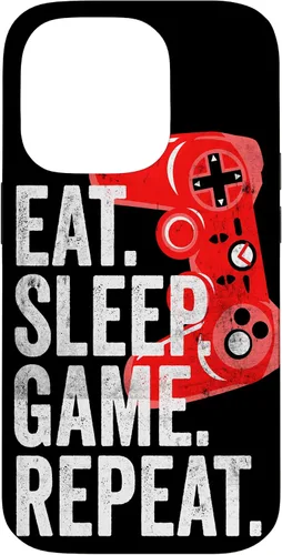 Miniatura 17 de Video Games Eat Sleep Game Funny Gamer Boys Teens Gift Case for iPhone 17