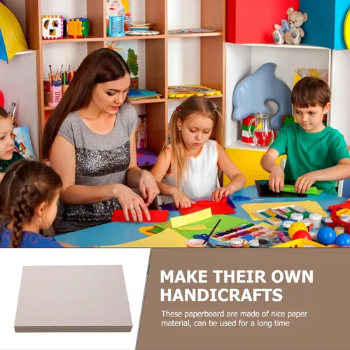 Miniatura 4 de MAGICLULU 10 tableros de fichas, hojas de cartón de 11.6 x 8 pulgadas, tablero de carpeta para encuadernación de libros, manualidades, álbumes