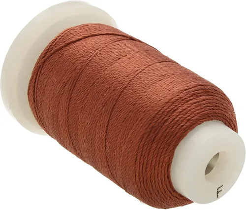 Miniatura 8 de The Beadsmith Cordón de seda pura – Castaño, tamaño E (0.325 mm/0.0128"), 200 yardas (600 pies), carrete de 1/2 onza