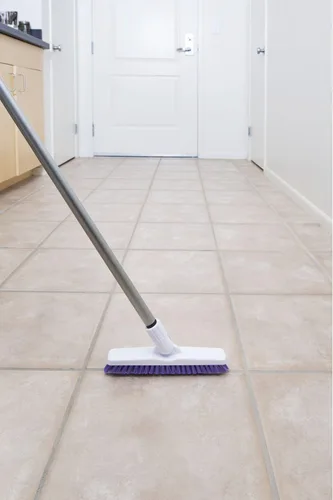 Miniatura 2 de Set Fuller Tile Grout E-Z Cepillo & Mango de acero telescópico.