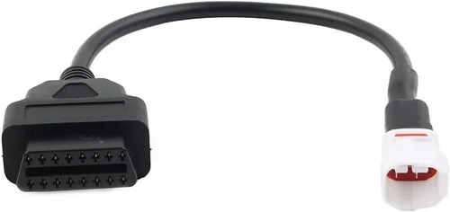 Miniatura 6 de SIKUAI OBD2 4Pins - Adaptador de escáner de diagnóstico para motocicleta, cable lector de código para Yamaha MT07/09/10, XSR700/900, MT09 Tracer, R1