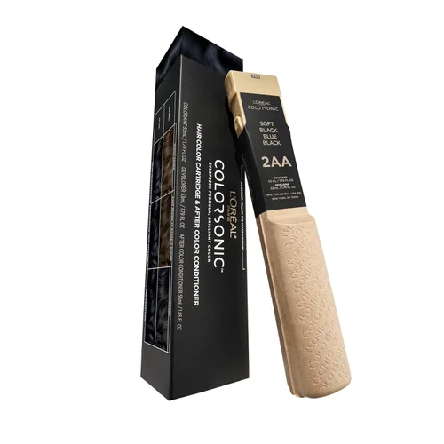 Miniatura 30 de L'Oreal Paris Colorsonic - Cartucho permanente de tinte para el cabello, color vibrante para retoque de raíces, cobertura de canas o todo color en 1