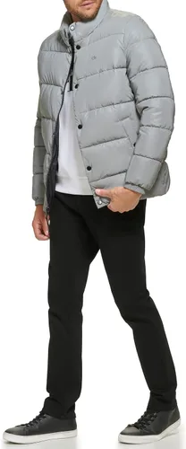 Miniatura 2 de Calvin Klein Chaqueta acolchada, para hombre, abrigo de invierno, resistente al agua
