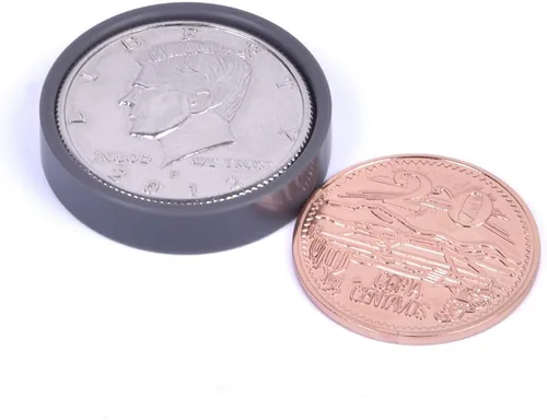 Miniatura 2 de SUMAG 1 juego de monedas de whisky y soda (US Half Dollar + Mexican Centavo) Magic Trick Coin Appear Vanish Magic Close up Street Gimmick Funny