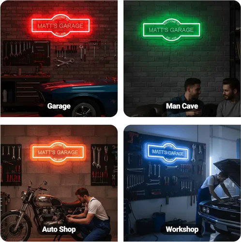 Miniatura 4 de Letrero de neón LED con texto en inglés "If It Makes You Feel Beautiful Do It", letras blancas cálidas regulables, luz de neón para decoración