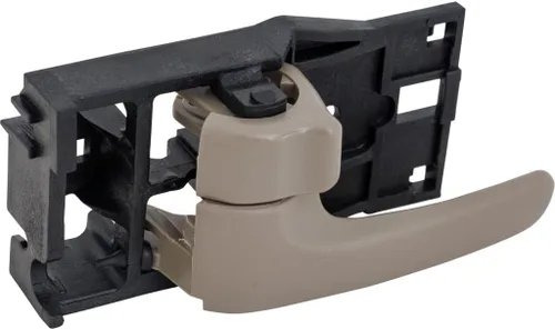 Miniatura 3 de Para Toyota Tundra 2004 2005 2006 Manija de puerta interior delantera o trasera, lado del conductor beige Con botón de bloqueo de puerta