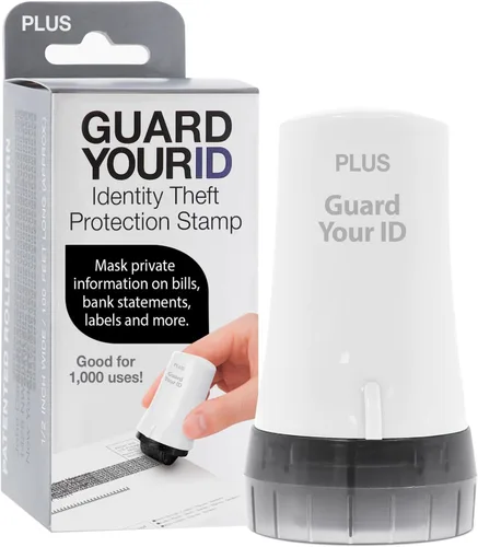 Miniatura 24 de Guard Your ID Advanced Roller 2.0 - Sello de seguridad para prevención de robo de identidad, color azul