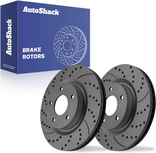 Miniatura 8 de AutoShack 11.65" (296 mm) Rotores de Freno Ventilados Delanteros Recubiertos de Repuesto para 2007-2013 Nissan Altima Juego de 2 Piezas ArmorStop